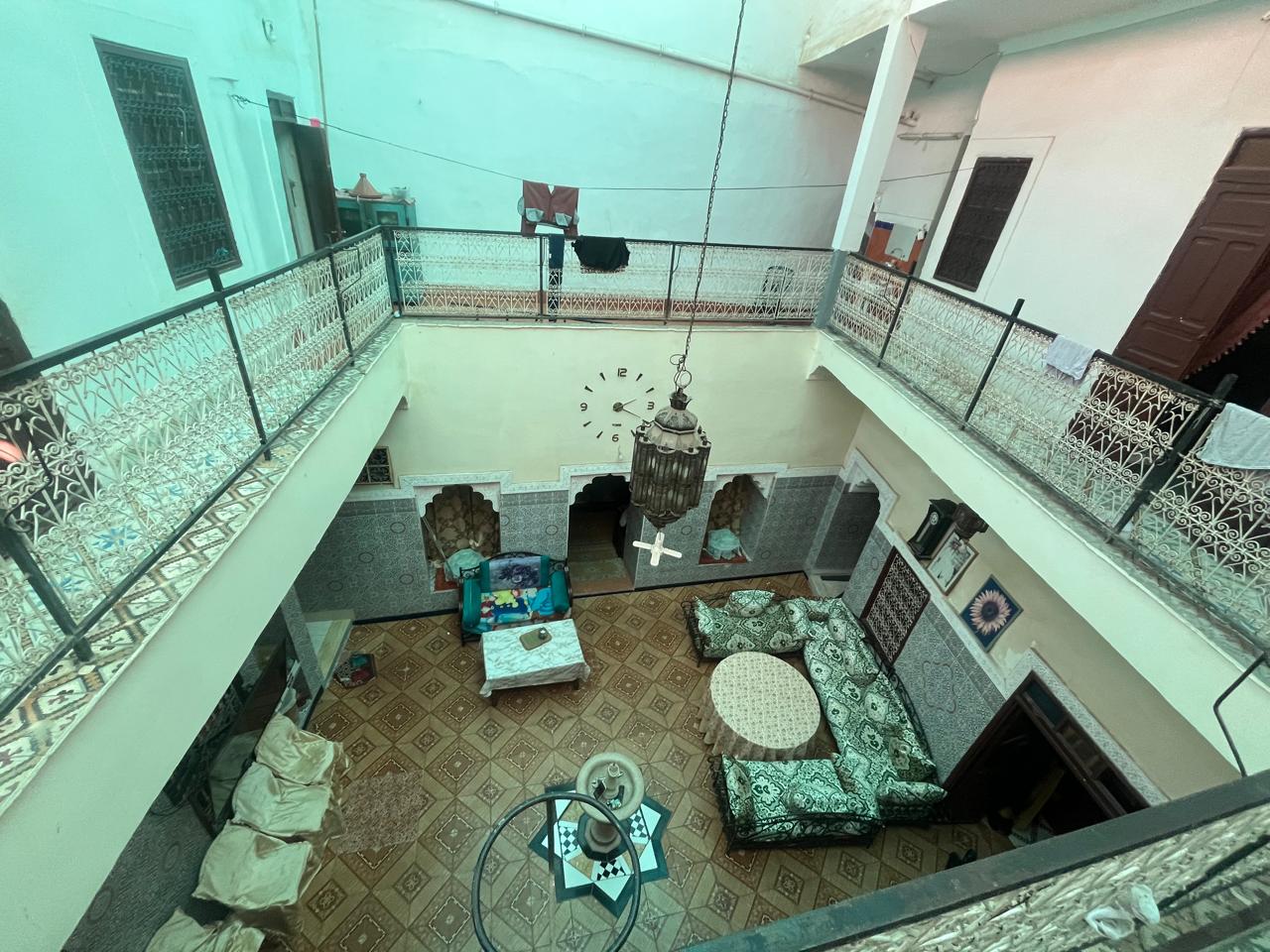Riad for Rent 200 sqm – Bab Aylan – 2 Entrances – 60,000 MAD/month — 5