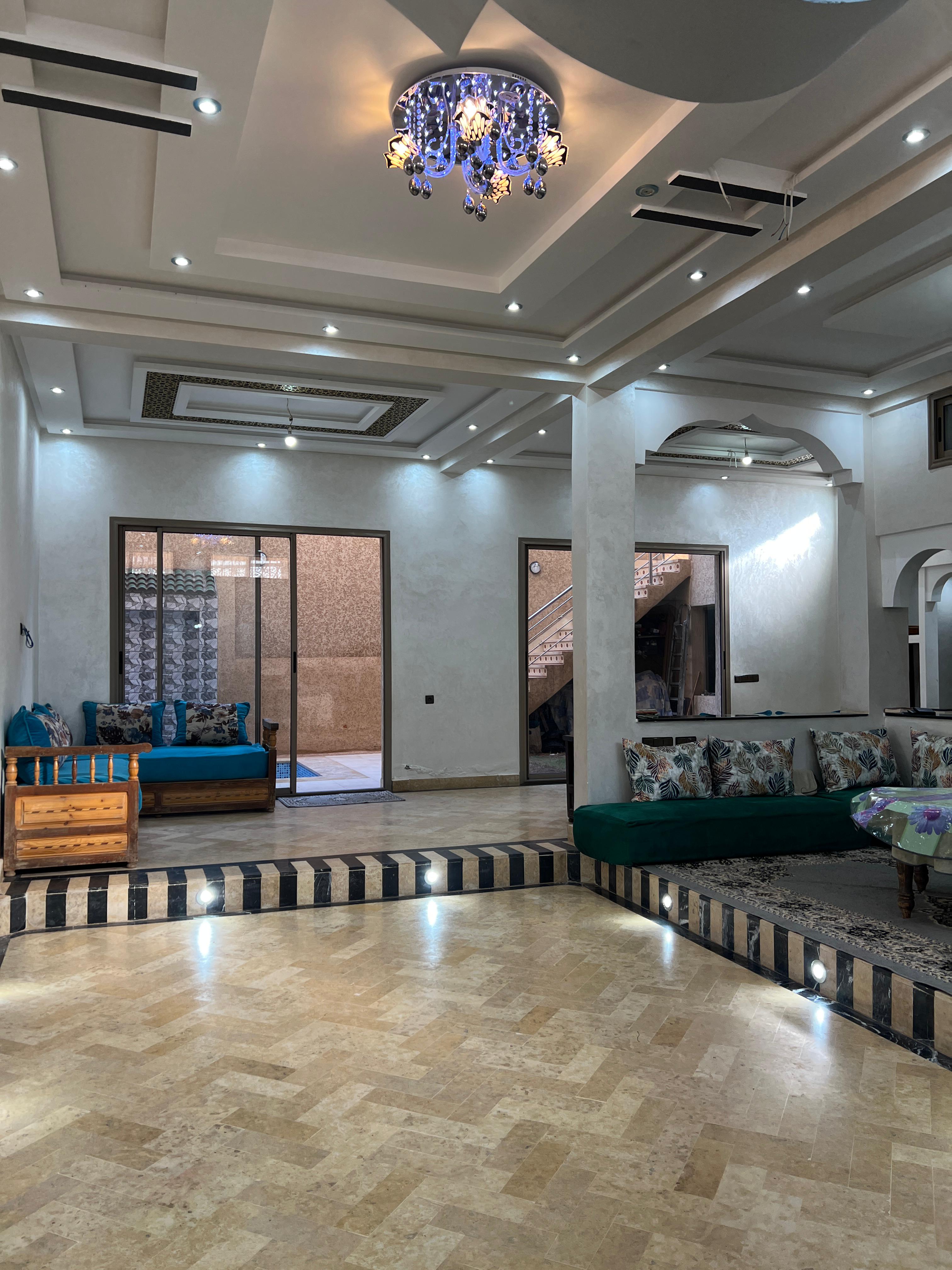 245 sqm Villa – 3 Facades – Pool – Mhamid Daoui — 14