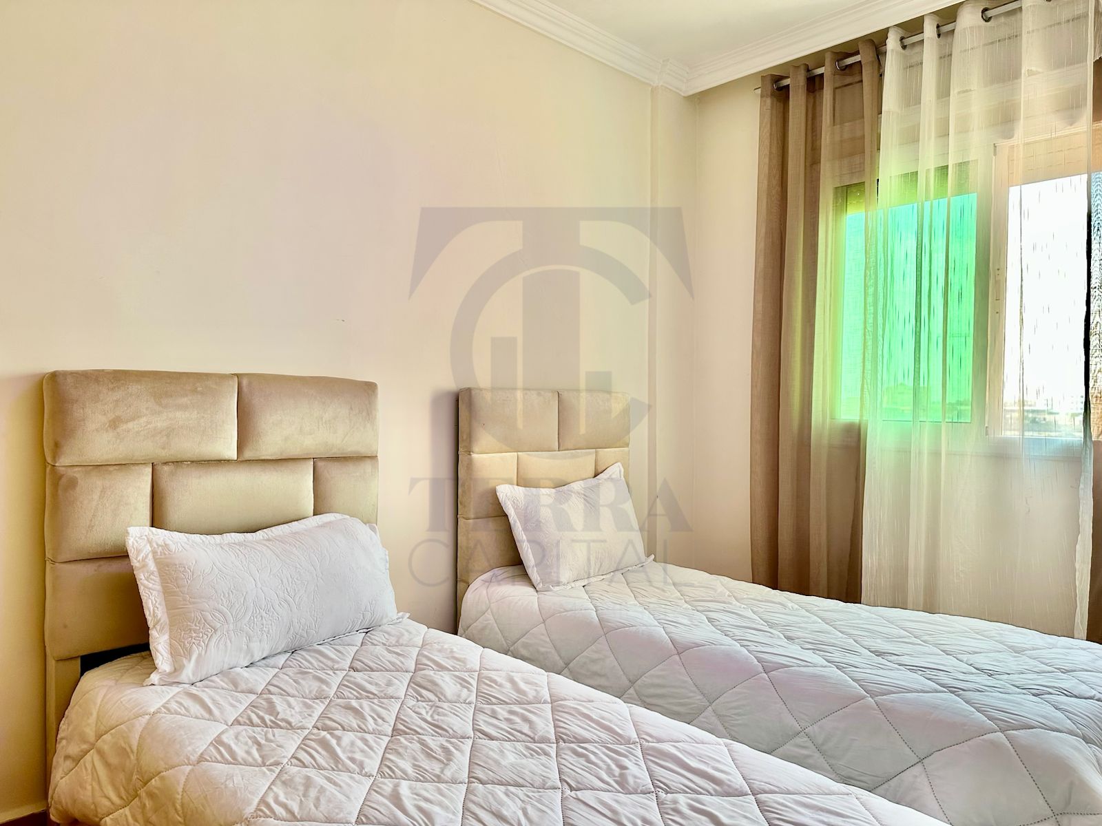 Furnished 2-Bedroom Apartment for rent – Gueliz – Next to Train Station – 2nd Floor — 9