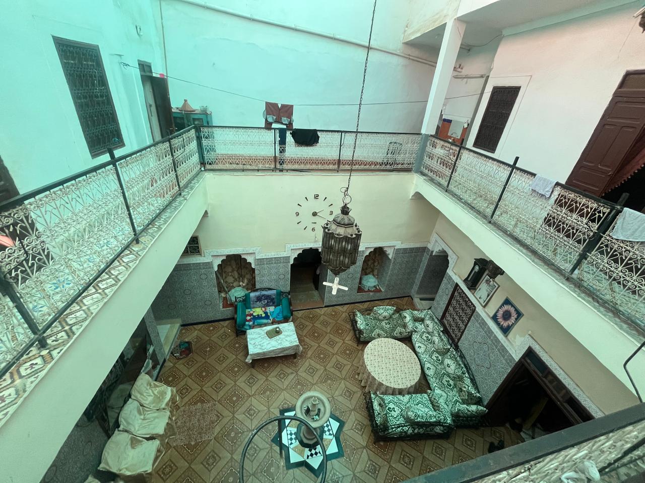 Riad for Rent 200 sqm – Bab Aylan – 2 Entrances – 60,000 MAD/month — 4