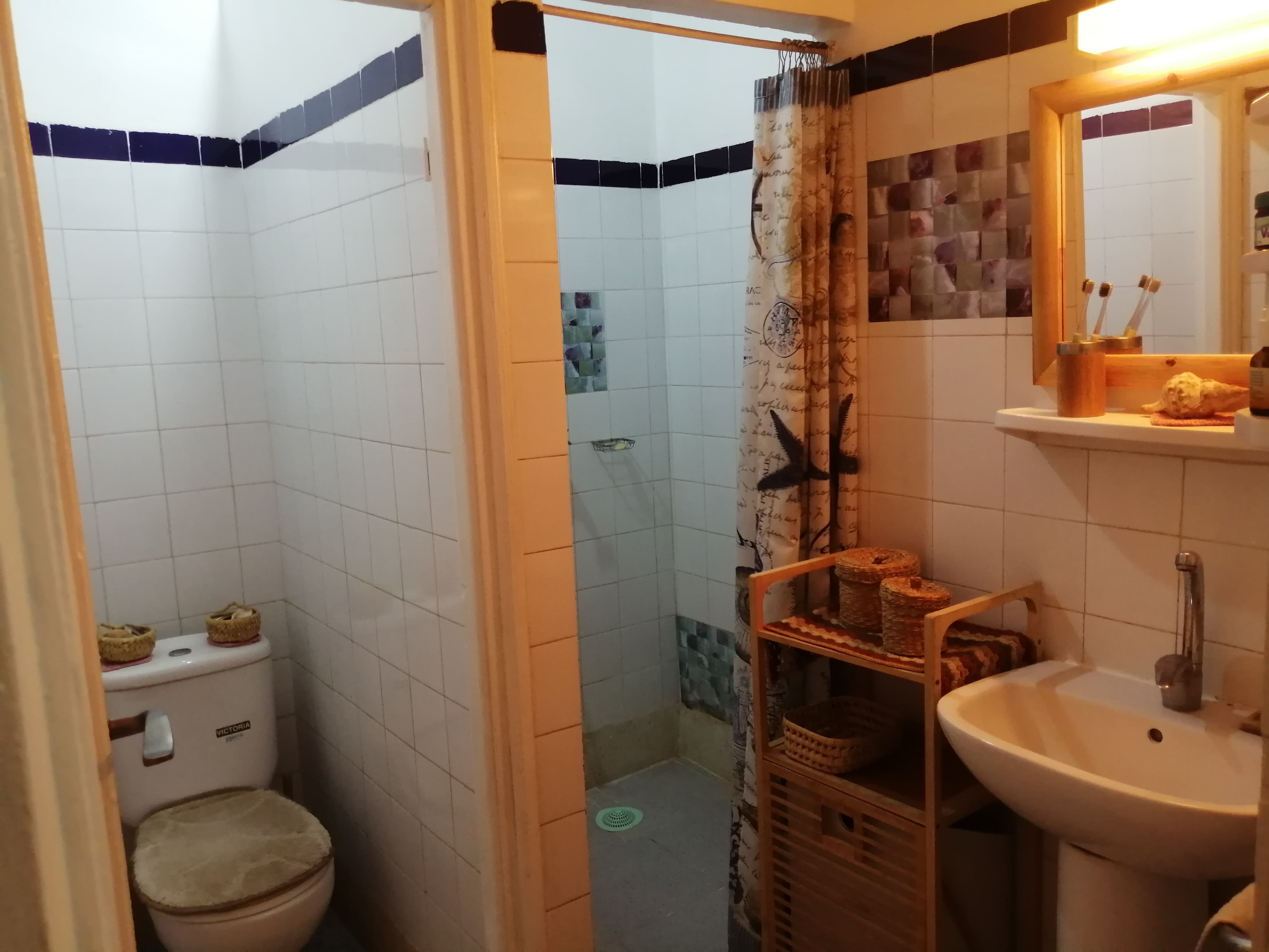 Two-Story House with 4 Commercial Shops for Sale