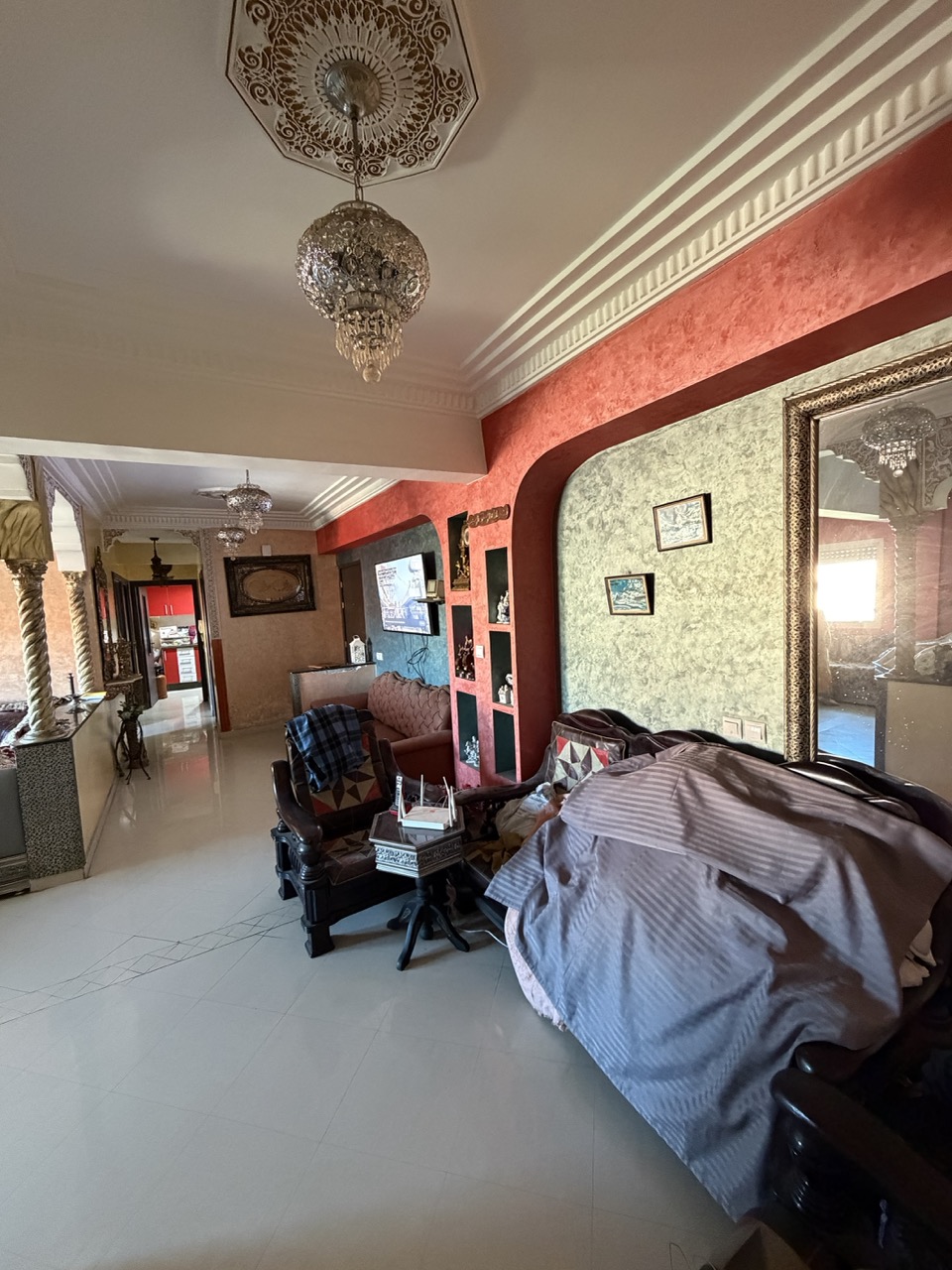 Two Combined Apartments for Sale – 142 sqm with 2 Terraces – Main Street Izdihar – 2 Parking Spaces — 4