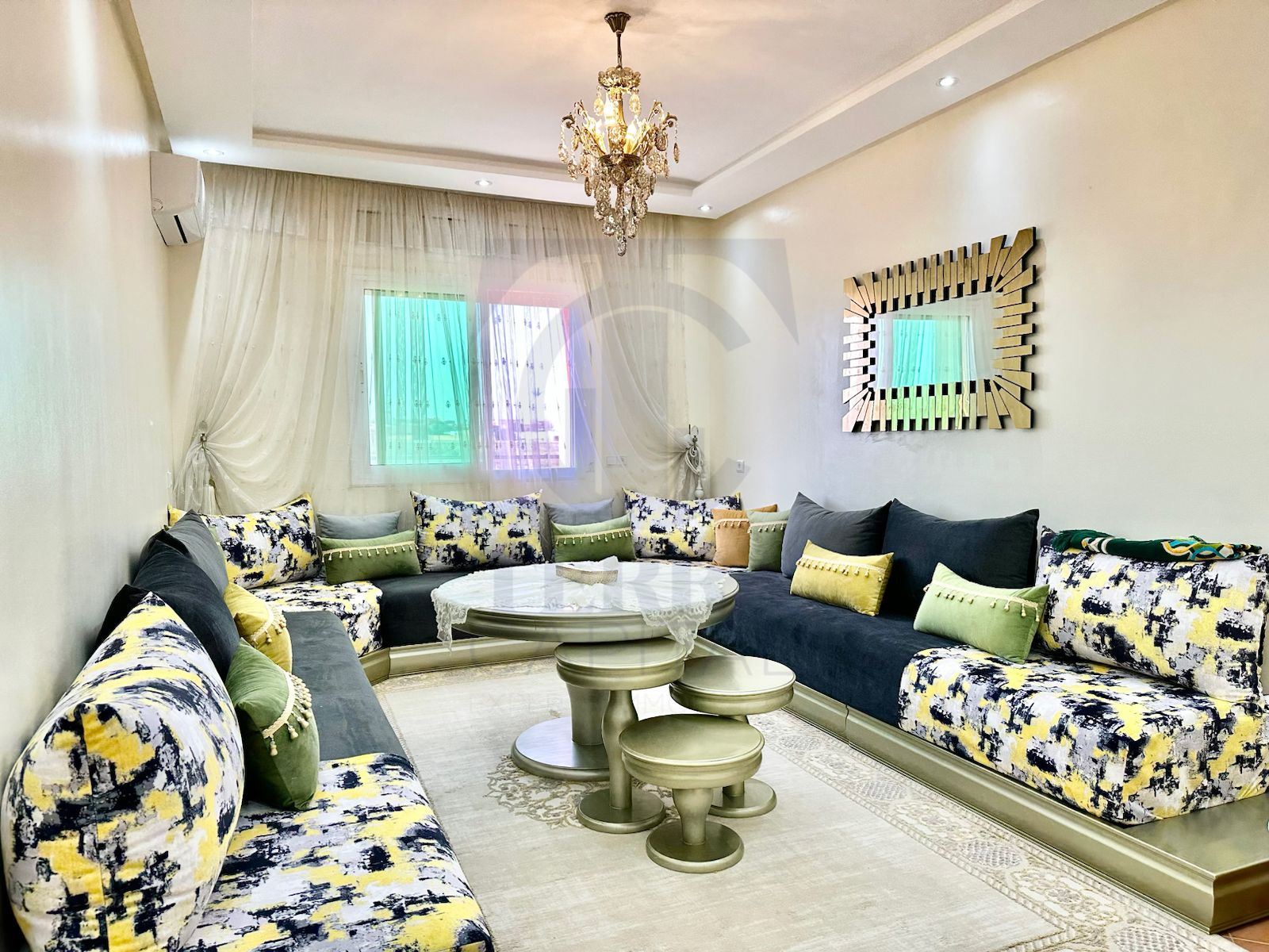 Furnished 2-Bedroom Apartment for rent – Gueliz – Next to Train Station – 2nd Floor — 3