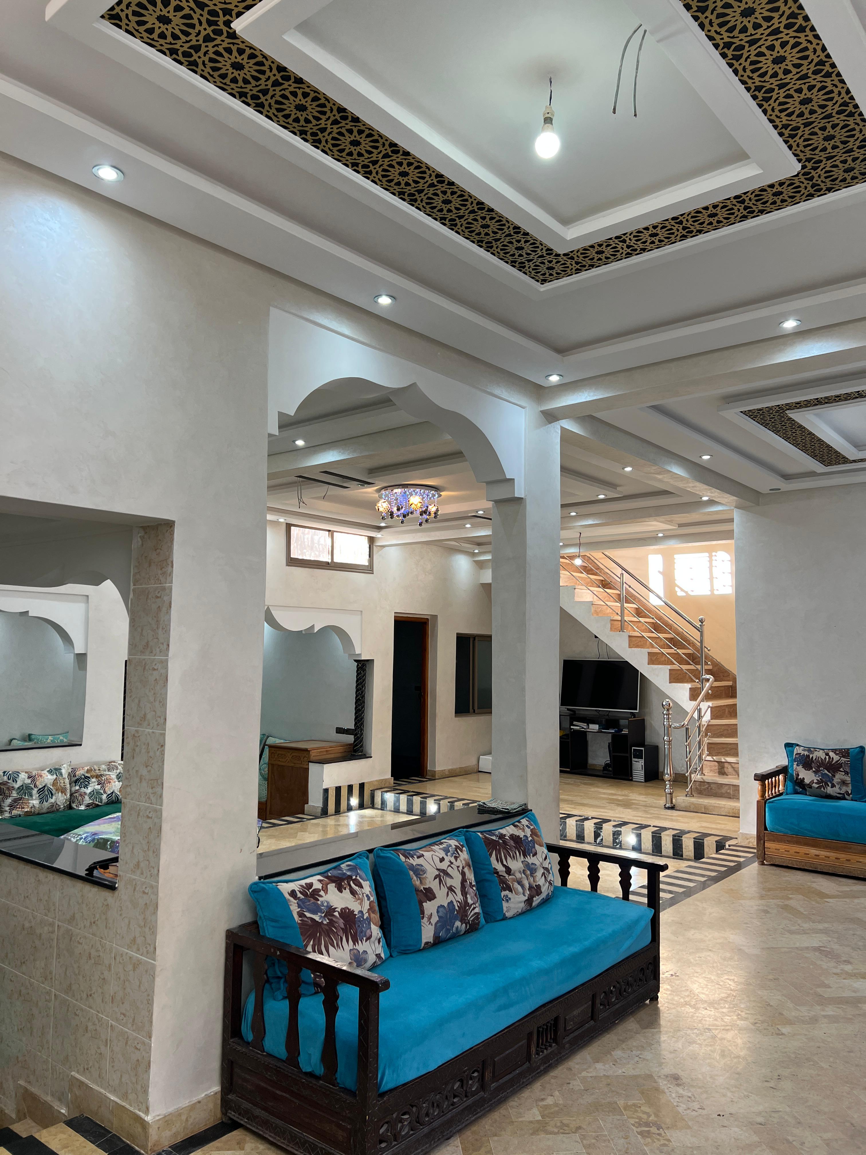 245 sqm Villa – 3 Facades – Pool – Mhamid Daoui — 12